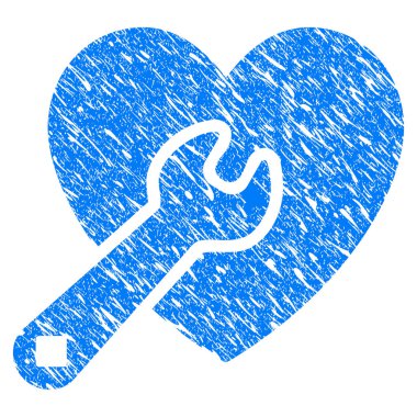 Kalp anahtarı araçları Grunge simgesi