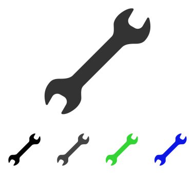 Düz İngiliz anahtarı simgesini