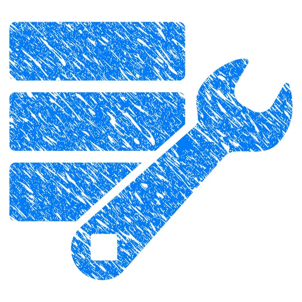 Veritabanı anahtar araçlar Grunge simgesi