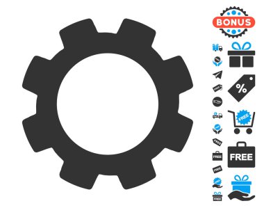 Dişli simgesini ücretsiz bonus