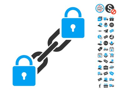 Kilit Blockchain simgesi ücretsiz bonus