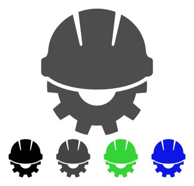 Geliştirme düz simgesi