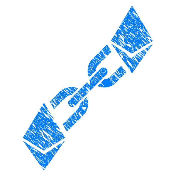 Ethereum Blockchain simgesi Grunge filigran