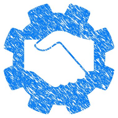 Akıllı sözleşme karşılıklı Grunge simgesi