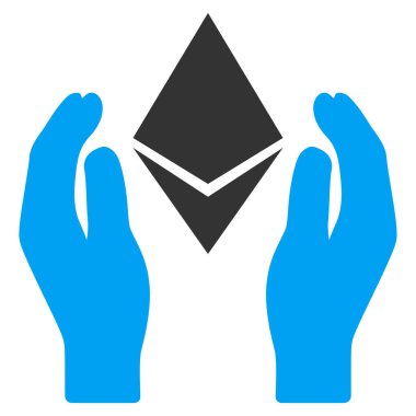 Ethereum eller simgesini düz