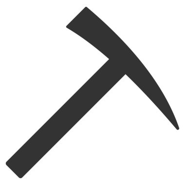 Araştırma çekiç düz simgesi