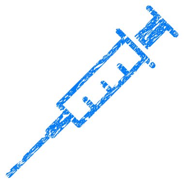 Boş şırınga Grunge simgesi