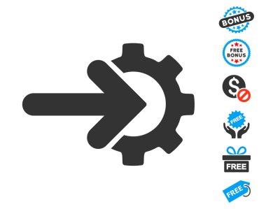 Entegrasyon dişli simgesini ücretsiz bonus