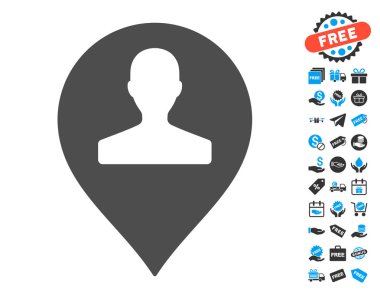 Ücretsiz Bonus ile anıt işareti simgesi