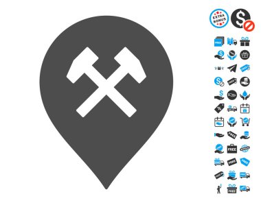 Ücretsiz Bonus ile atölye işareti simgesi