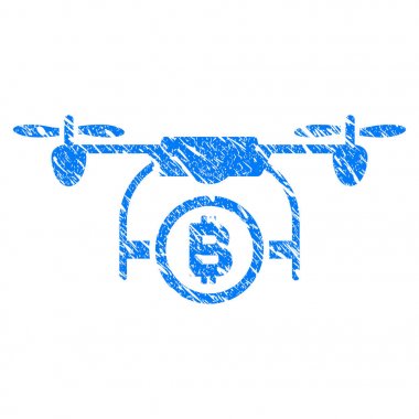 Bitcoin Airdrone Grunge simgesi