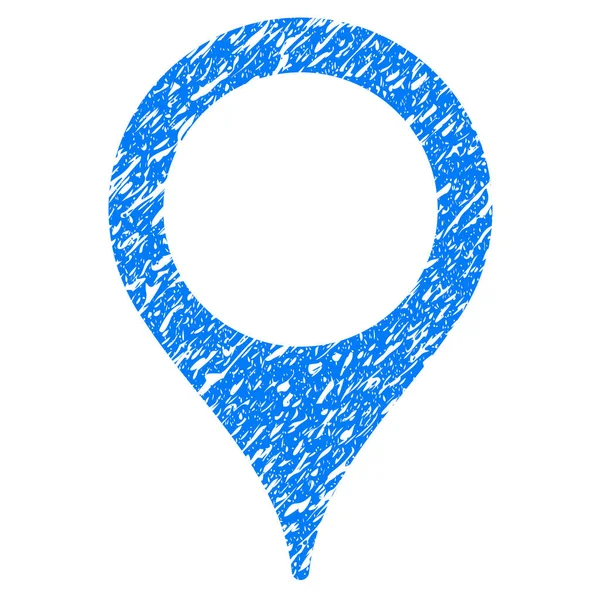 Harita işaretleyici Grunge simgesi