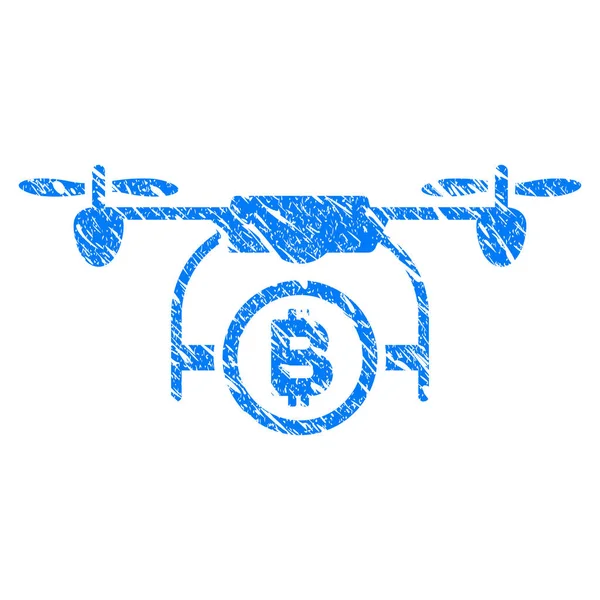 Bitcoin Airdrone Grunge simgesi