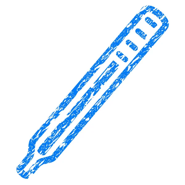 medikal termometre grunge simgesi