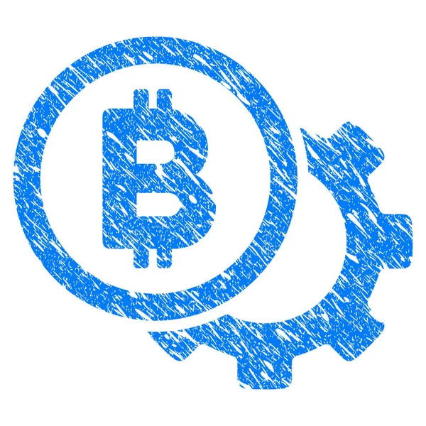 Bitcoin seçenekleri Cog Grunge simgesi