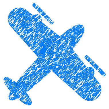 Vida uçak Grunge simgesi