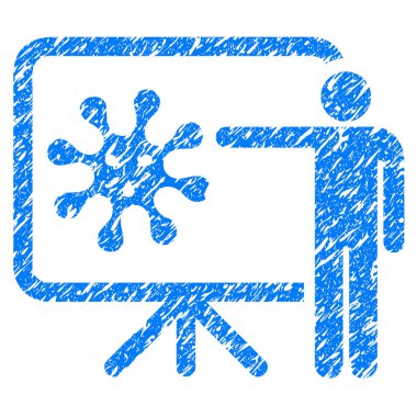 Virüs ders Grunge simgesi