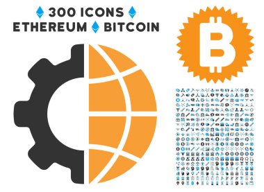 Uluslararası Üretim düz simge seti ile