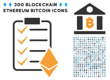 Ethereum akıllı sözleşme düz simgesiyle