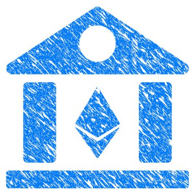 Ethereum Banka Binası Grunge simgesi