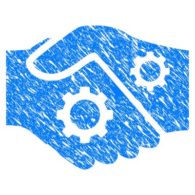 Akıllı sözleşme karşılıklı Grunge simgesi