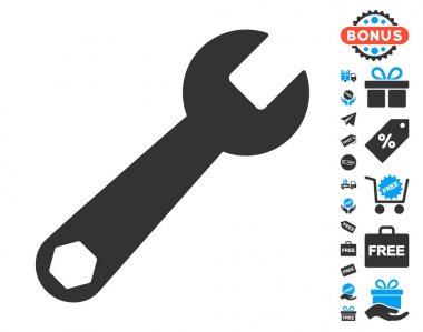 İngiliz anahtarı simgesini ücretsiz bonus