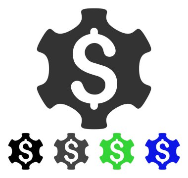 Mali Ayarlar düz simgesini