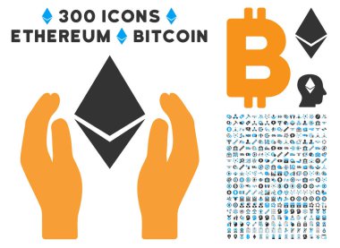 Ethereum eller simge seti ile düz