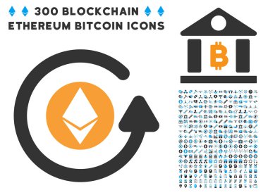 Küçük resim ile Ethereum ters ibraz düz simgesi