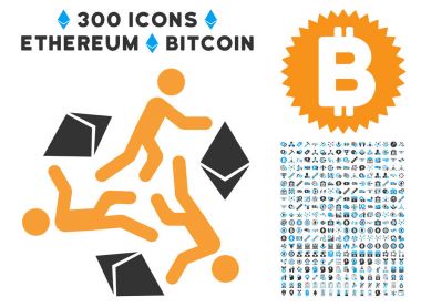 Ethereum düz simgesiyle kisilik çalıştıran ayarla