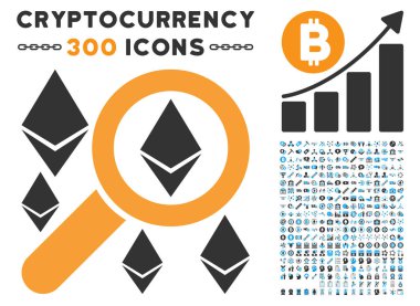 Arama Ethereum düz simgesi koleksiyonu ile