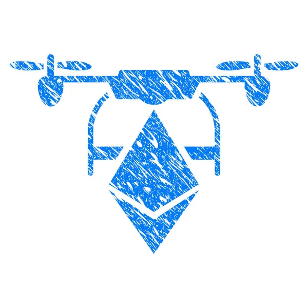 Ikona Ethereum Drone — Wektor stockowy