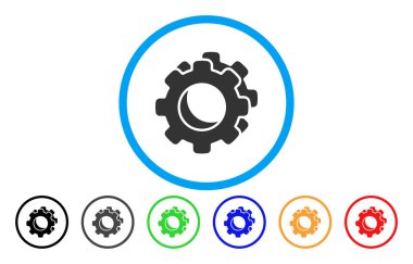 Gears'ı yuvarlak simge