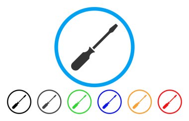 Tornavida yuvarlak simge