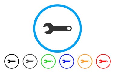 Yuvarlak anahtar simgesini