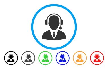 Dağıtıcı yuvarlak simge