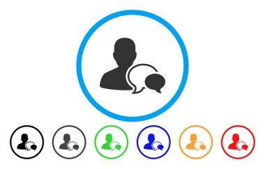 Forum moderatör yuvarlak simge