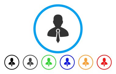 Avukat yuvarlak simge