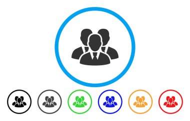 Yöneticisi grup simgesi yuvarlak