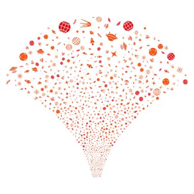 Kaynak akışı alan teknoloji simgeleri simgeleri