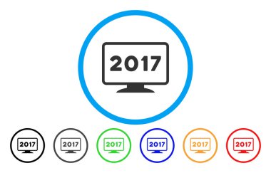 2017 yuvarlak simge göster