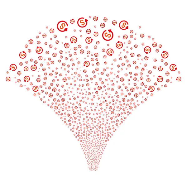 Kaynak geri ödeme akışı simgeleri