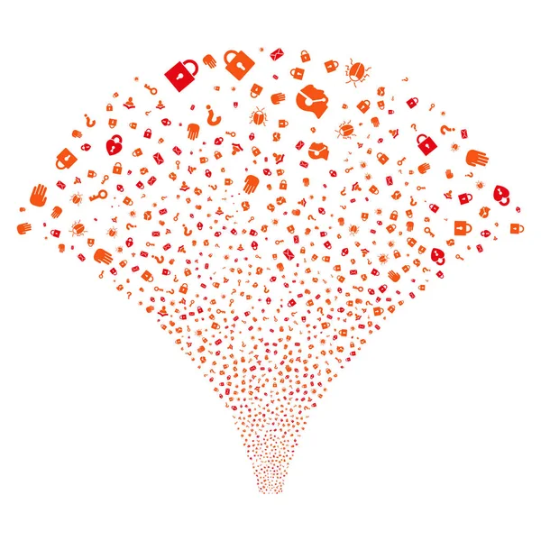 Kaynak akışı gizlilik simgeleri simgeleri