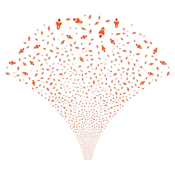 Kaynak akışı uzay roketi simgeleri