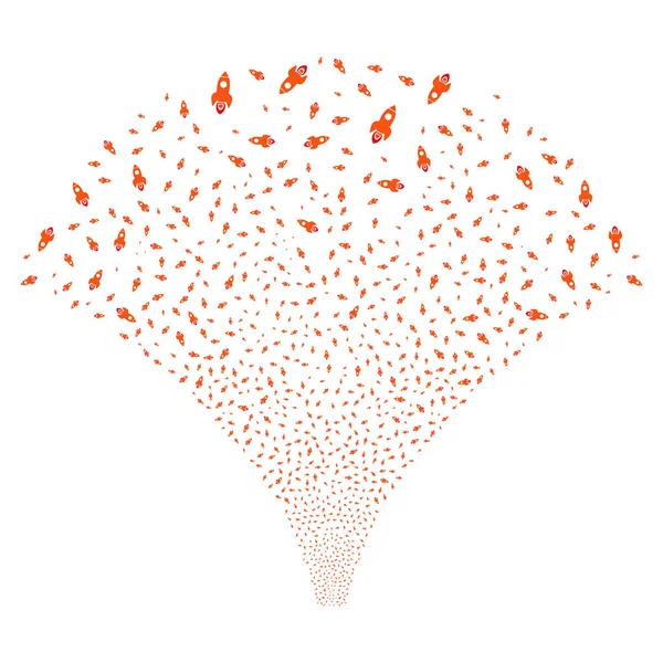 Kaynak akışı uzay roketi simgeleri