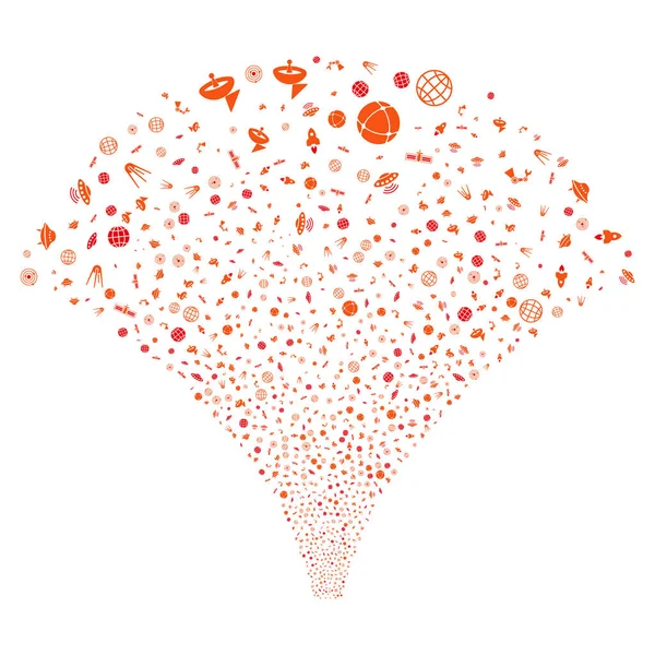 Kaynak akışı alan teknoloji simgeleri simgeleri