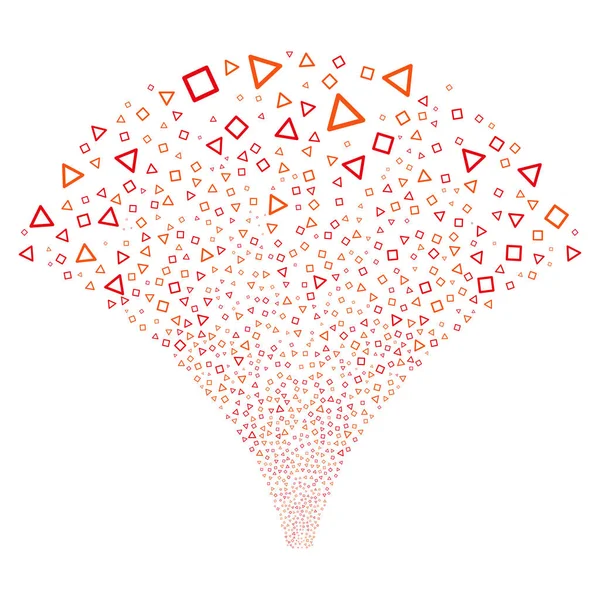 Kaynak akışı, üçgen ve kare kare simgeleri