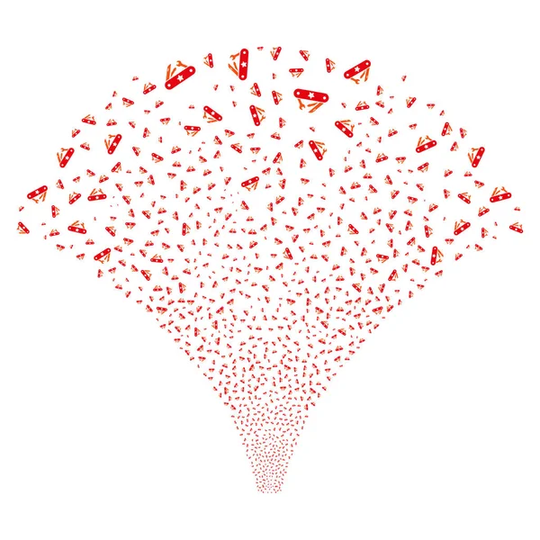 Kaynağı evrensel Army Knife akışı simgeleri