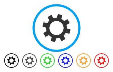 Dişli yuvarlak simge