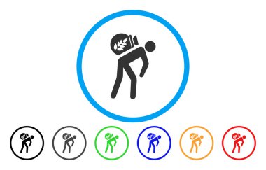 Hasat Porter yuvarlak simge